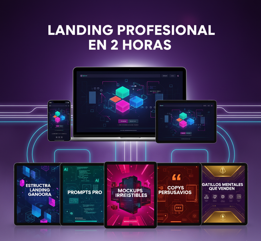 LÁNDING FÁCIL✅ Convierte visitas en ventas (En minutos)